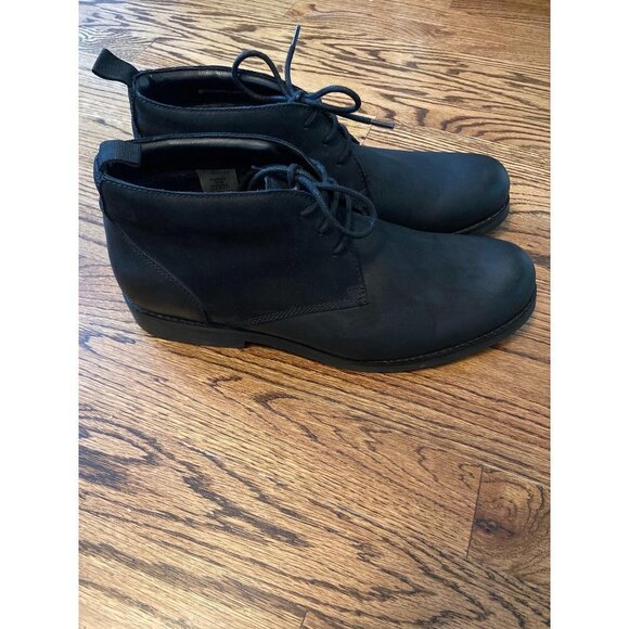 Blondo |‎ Gary Waterproof Black Leather Chukka Boot - Picture 4 of 5